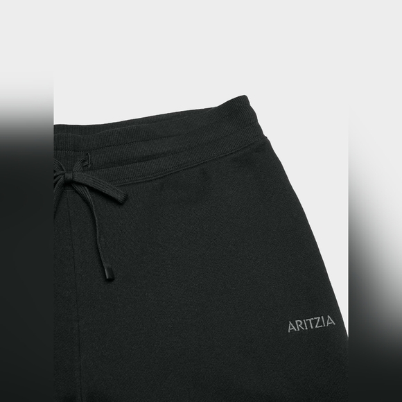 Aritzia Cozy Fleece Perfect Banded Wide Sweatpant Small NWT - Picture 8 of 10